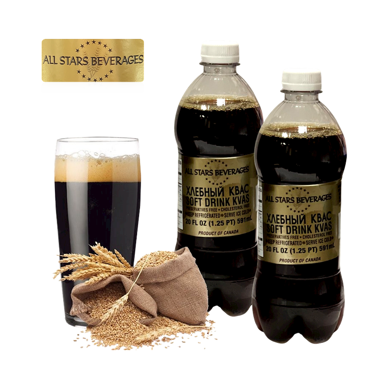 All Star Bread Kvass: Traditional Rye Fermented Drink Small