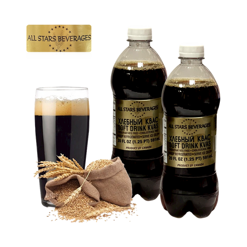 All Star Bread Kvass: Traditional Rye Fermented Drink Small