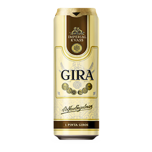 Volfas Engelman Imperial Kvass: Traditional Lithuanian Fermented Drink (500ml Can)